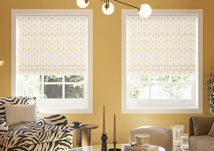 Chatsworth, Saffron - Twist&Fit Roman Blind - Image 3